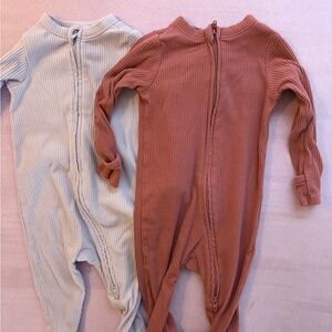 Old Navy Ribbed Pajamas Set